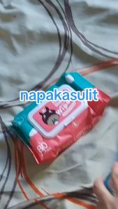 80pcs PER PACK Baby Wet Wipes Pet Wipes (ALCOHOL FREE) Water Hypoallergenic