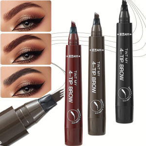 other | Waterproof Eyebrow Pen Microblading Eyebrow Pencil With 4 Split Head Natural Looking Brows Makeup ( 5 Colors)