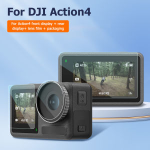 Tempered Glass Screen&Lens Protector Film For DJI Action 5 4 3 Pro Osmo Pocket 3 Anti-reflection Action Camera Screen Protector