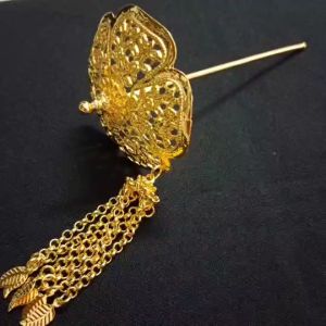 ปิ่นปักผมล้านนา/ปิ่นลงยา/ปิ่นเจ้านาง/เครื่องประดับผม/เครื่องประดับชุดไทย(สินค้ามีพร้อมส่ง)
