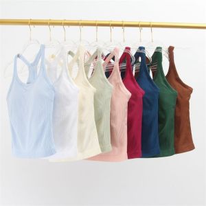 Padded Shockproof Quick-Dry Slim Yoga Top