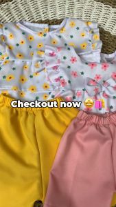 Setelan Anak Usia 1-6 Tahun / HANABI SET KIDS / Baju Anak Perempuan / Baju Anak