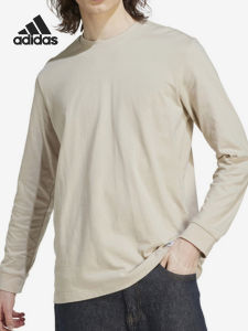 adidas | Round Collar Breathable Mens Long Sleeve T-Shirt