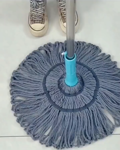 Easy Spin Mop 360° Hands Free Twist Self Wringing Microfiber Mop Household Floor Cleaning Durable Design