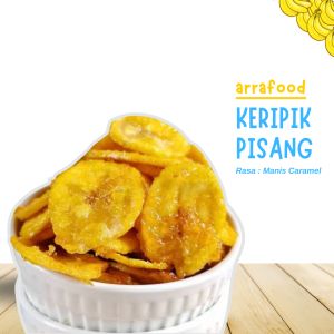 Keripik Pisang Manis caramel Snack Asli Lampung