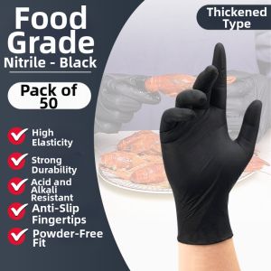 Intco | Household Cleaning Water Resistant Hand Friendly Disposable Nitrile Gloves