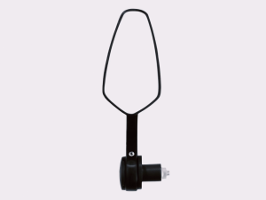 Motorcycle Aluminum Rear View Side Mirror Round Bar end Rear Mirror Universal