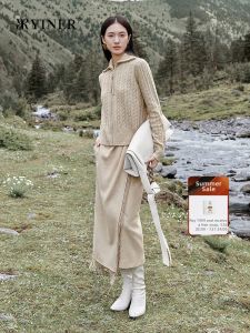 Original Wool Cashmere Blend Reversible 8 Shape Knit Sweater
