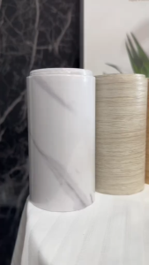 สติกเกอร์ติดขอบลายไม้ ติดตั้งง่าย ทำความสะอาดง่าย กันน้ำ ยาว 10 เมตร สำหรับติดขอบผนัง/ตู้/ประตู Wallpaper  PVC