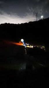 (Delivery from the Philippines)Multi-functional Flashlight Outdoor Ultra Bright Zoom Long Range Long Life Flashlight White Laser Charging Lighting