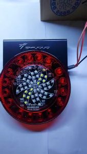 Đèn ô tô đèn hậu đơn 6005 kết hợp 2 chức năng phanh và trang trí điện 24v