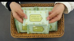 baby wipes freealcohol wifes baby set 10 pcs mini freeshiping face Disinfection 99% Water Hypoallergenic wet for travel
