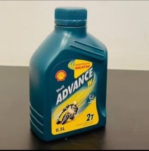 Shell Advance W 2T Motorcycle Oil 0.5L 1L Malaysia Engine Oil