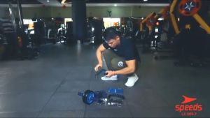 Handgrip Set Ab Wheel Ab Roller Speeds Alat Push Up Alat Olahraga Alat Gym Fitness Free Tas 009-7