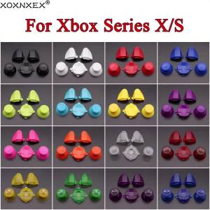 Xbox Series X/S Controller Repair Kit D-Pad Cross Buttons RT LT Triggers 3D Analog Thumb Sticks Joystick Caps Replacement Parts