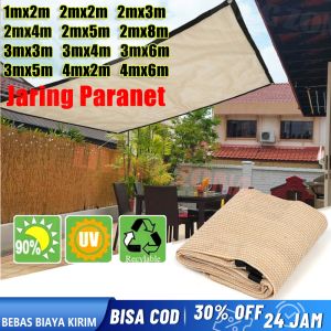Jaring Penahan Matahari 90% & Jaring Naungan Matahari Multi Ukuran