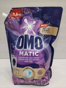 Nước giặt Omo Matic cửa trước và cửa trên 36kg