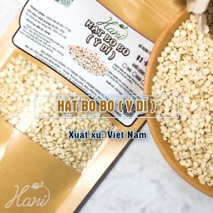 1Kg Hạt Bo Bo (Ý dĩ) Giống Sạch Thuần Chủng Ngon Dẻo Loại 1 Nấu Cháo Chè Sữa Hạt Ghiền Bột Nông sản Hani Food