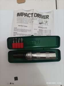 Obeng Ketok Set 5pcs / Impact Screwdriver Berkualitas
