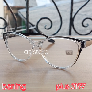 Kacamata Baca Wanita Frame Cat Eye 3197 Lensa Plus Khusus Untuk Membaca Sesuai Deskripsi free bok