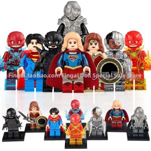 Justice League Characters Building Mini Figures