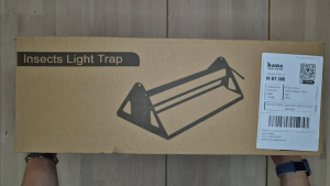 IKAWA PRO IK- BT388 Sticky UV Light Trap/Fly Killer/Flying Insect Trap (Hanging Unit) + 2PCS GLUEBOARD