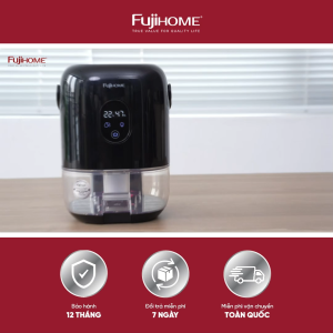Máy hút ẩm bán dẫn mini Fujihome DHP035-MINI – Peltier siêu êm 32dB - Bảo hành điện tử toàn quốc