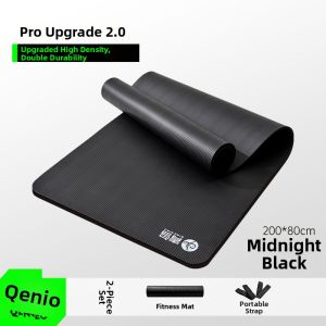 Mens Home Wide Large Anti-slip Cushioning Yoga Mat 15mm