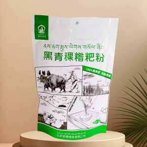 Tibetan Specialty High Altitude Black Barley Flour Ready to Eat Snack Bagged 360g from Lhasa Tibet Autonomous Region China