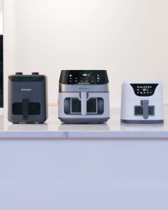 Strongcore Air Fryer Collection 3.5L / 5L / 8L - 360° Hot Air Circulation See-Through Glass Window