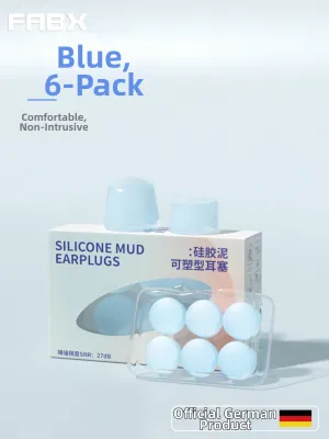 FABX | Anti-Otitis Ear Plugs for Children Swimming Waterproof Silicone