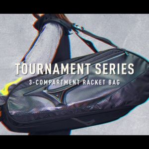 Mizuno Badminton Racket Bag - Tournament Series 3-Comp Bag [Enso Lifestyle]