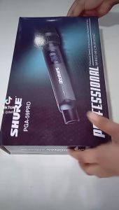 Shure PGA-59PRO Professional Wired Microphone - Excellent Voice Reproduction - New Series - Audio Equipment