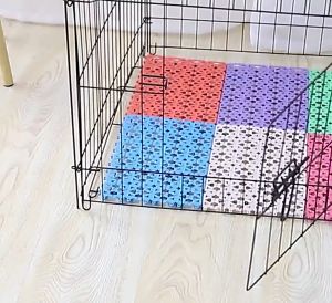 MEOW Pet Foot Mat Tebal Alas Sangkar Kucing Dog Cat Cage Mat Pet Carrier Step Lapik Kucing Pet Floor Mat