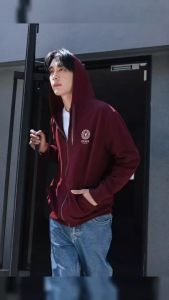 AEIOU❄️แจ็คเก็ต Memo Winter Jacket Hood ลายปักเล็ก รุ่น American Classic สินค้าลิขสิทธิ์แท้