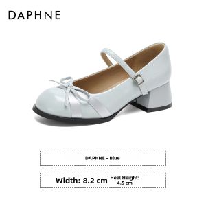 Daphne | Black Elegant French Summer New Arrived Commuter Mary Jane