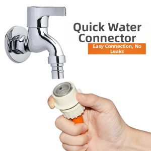 MO DE FA | Quick Connect Hose Adapter for Washing Machine Faucet Car Washing Watering Plants and Balcony Cleaning