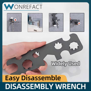 Faucet Wrench Set Labor Allen Square Hand Tool Angle Valve Stainless Steel Small Gear Multi Purpose Wrench Household Accessories