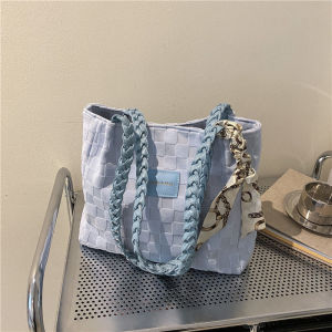 Canvas Bag Womens Large Capacity 2023 New Arrival Tide Fashion Autumn and Winter Minimalist Shoulder Bag Easiest for Match Casual Tote Bag