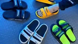 Inaso Sendal Pria Slop Slide Karet Korean Sandal Jelly Selop Rumah Slipper Anti Slip Terbaru Kekinian HSN175