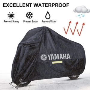 HOTSPEED Motorcycle Cover Waterproof and Sunproof for Yamaha/MIO i125/Tmx125  Universal Cover Motorcycle Waterproof With Box