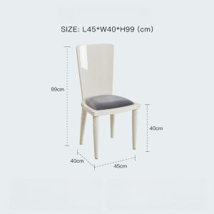 เก้าอี้ทานอาหารแบบนั่งสูงสไตล์ยูเครน Acrylic Nordic สำหรับร้านกาแฟ บาร์ บ้าน ตกแต่งสไตล์สร้างสรรค์ นุ่ม สวมคลุม