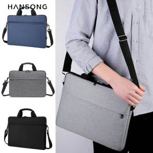 Business Laptop Bag Case Shoulder Tote Bag Notebook Bag Briefcase For 13-15.6-Inch Macbook Air Pro HP Huawei Asus Dell handbag