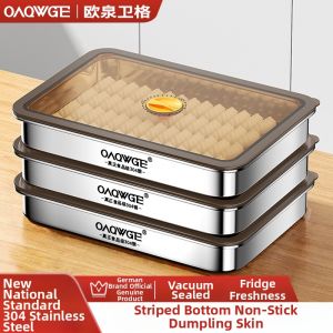 OAQWGE | Stainless Steel 304 Food Storage Box