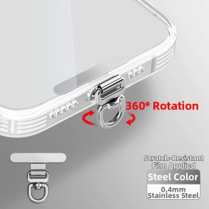 YINGYUE | Mini Ultra-thin Stainless Steel Rotatable Link Connector
