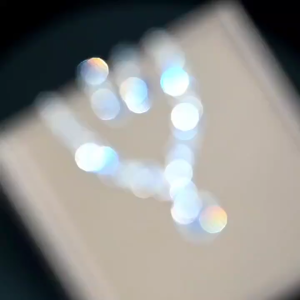 Fashion European and American New Jewelry High-end Crystal Gemstone Water Drop Necklace and Earring Set