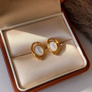 CAFFTI | Sterling Silver Tigers Eye Stone Luxurious Earrings
