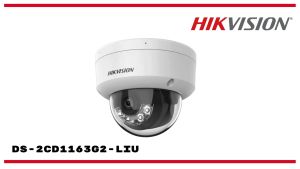 Hikvision 6MP 6 Megapixel IP67 Outdoor 30m Hybrid Light IP Network Turret Dome CCTV Camera 4mm Lens DS-2CD1163G2-LIU