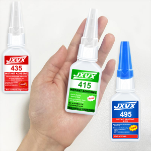 JXVX 20 g 435/415/495 High-strength super adhesive acrylate adhesive and instant adhesive: used for plastic resin ABS toys PVC and furniture maintenance. Instant adhesive