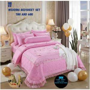 🔥🔥 Readystock 🔥🔥 Set Cadar Pengantin Beropol Set 7 IN 1 Ropol Cadar 6 IN 1 Pengantin Murah